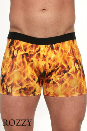 Трусы шорты мужские Cornette 508-4 оранжевый/черный