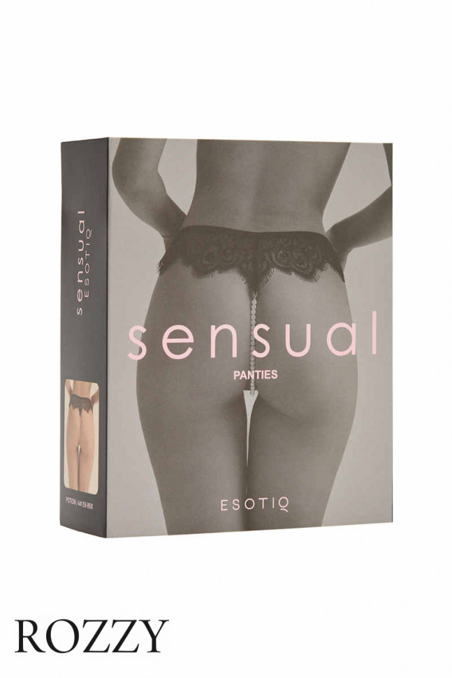 Трусы эротические Esotiq Potion 44159/99X черный