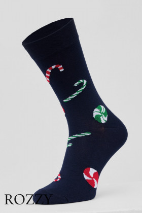 Носки мужские Cornette Premium 3-pak A63 синий/мультиколор (уп.3шт.)