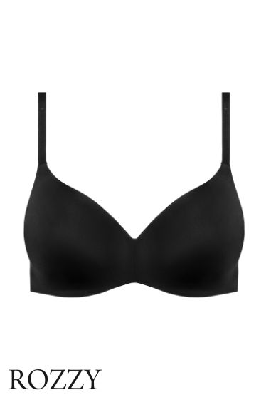 Бюстгальтер без косточек пуш-ап DKNY Litewear DK4047 черный