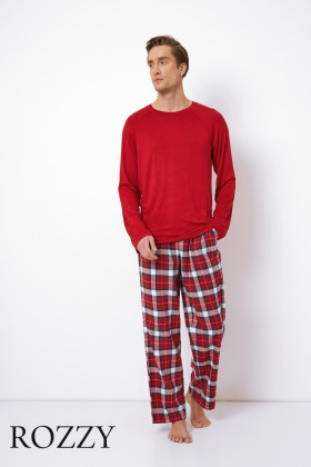 Пижама мужская Aruelle max красный/белый