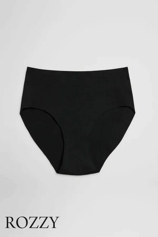 Трусы классика хлопковые обрезные Ysabel Mora 19662 черный 