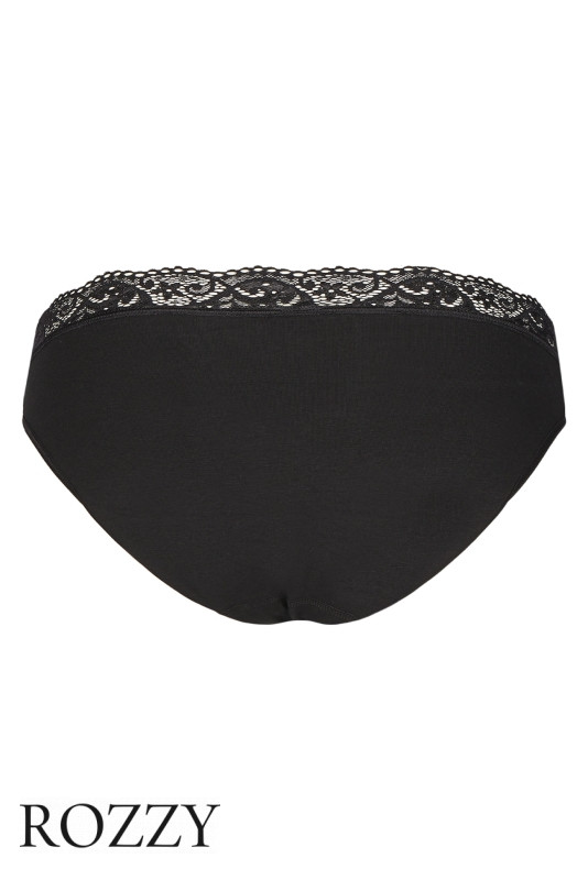 Трусы слипы хлопковые Nina Von C 4020374 черный