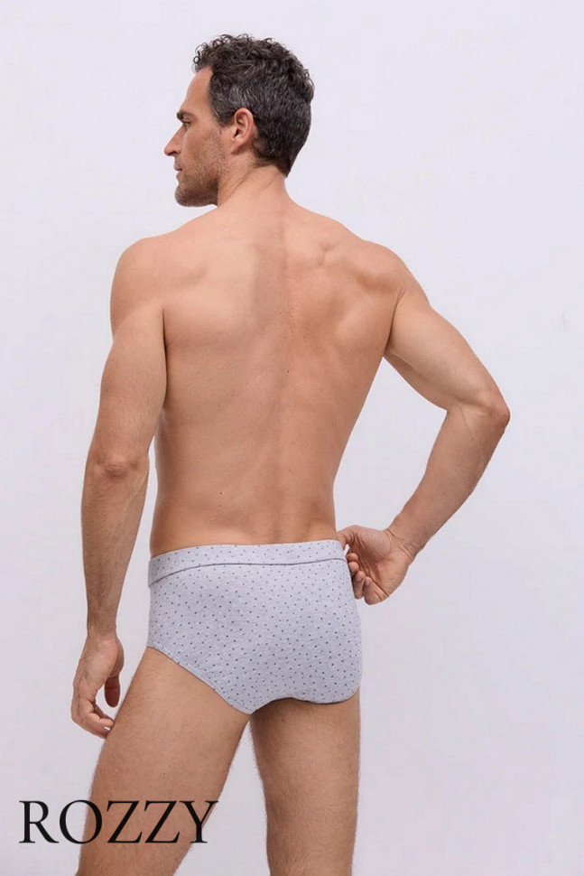 Трусы слипы мужские Ysabel Mora 20404 черный/светло-серый (уп.2шт.)