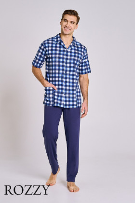 Пижама мужская Taro Sammuel 3183/3184 синий
