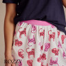 Пижама хлопковая Taro Annabel 3121 фиолетовый/розовый