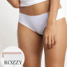 Трусы бразильяна обрезные хлопковые DIM Body Touch Cotton 05DR телесный/белый (уп.2шт.)