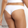 Трусы бразильяна обрезные хлопковые DIM Body Touch Cotton 05DR телесный/белый (уп.2шт.)