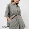 Костюм домашний хлопковый Aruelle Octavia Set оливковый