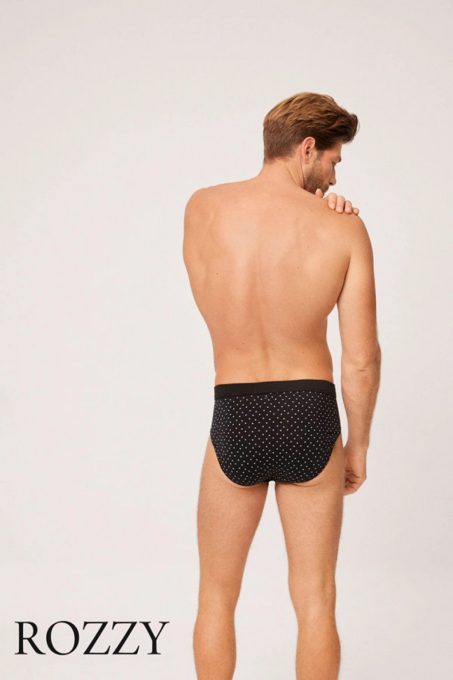 Трусы слипы мужские Ysabel Mora 20328 черный/серый (уп.2шт.)