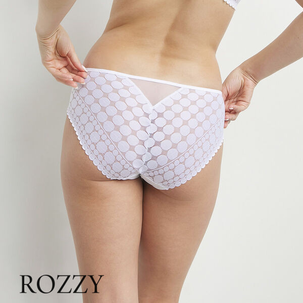 Трусы слипы DIM Generous Dotty Lady 0BUF белый