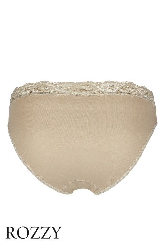 Трусы слипы хлопковые Nina Von C 4020374 бежевый