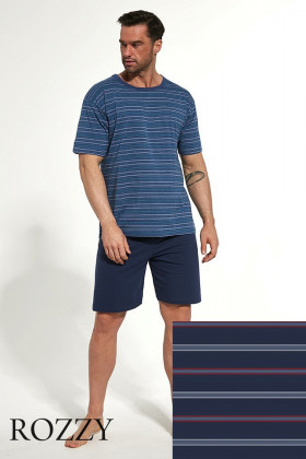 Пижама мужская Cornette 338 темно-синий/красный