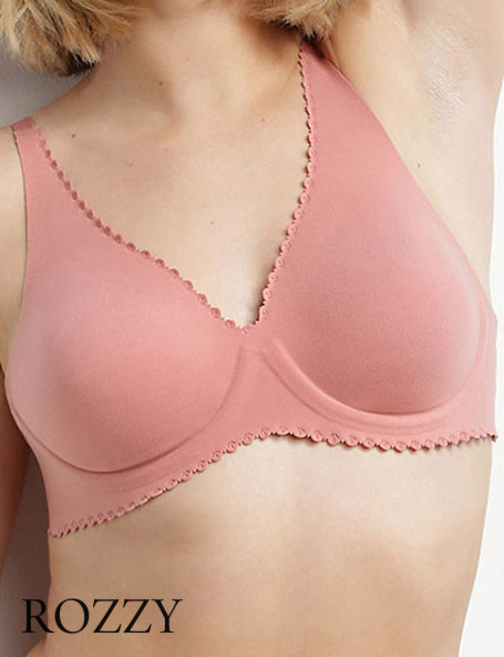 Бюстгальтер бесшовный DIM Body Touch 08F3 розовый