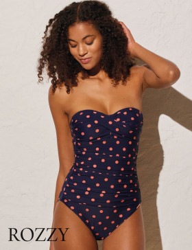 Купальник сплошной Ysabel Mora 82295 темно-синий 1