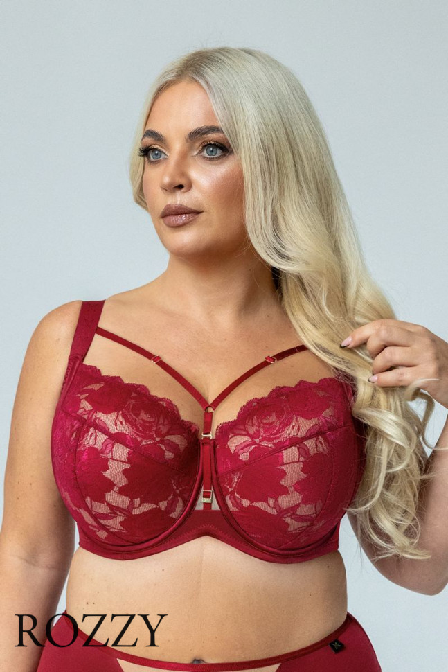 Бюстгальтер фулл-кап Kris Line Cherry вишневый