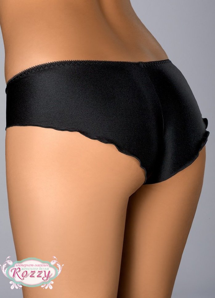 Трусы слипы Gaia Flora 546 черно-бежевый