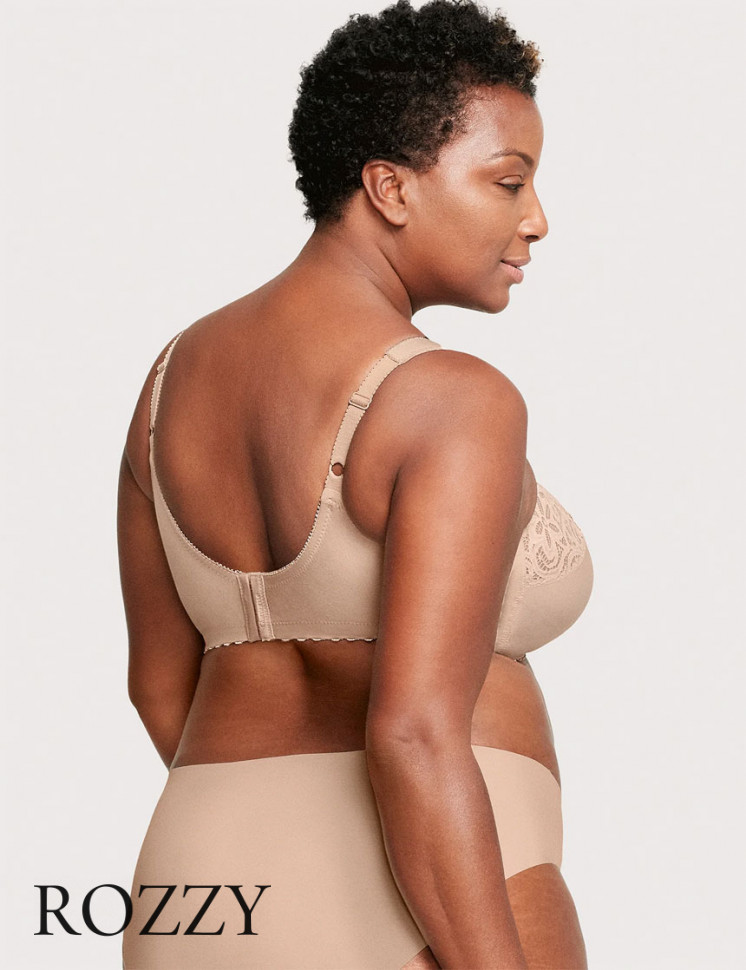 Бюстгальтер без косточек хлопковый Glamorise GI1001 кофе