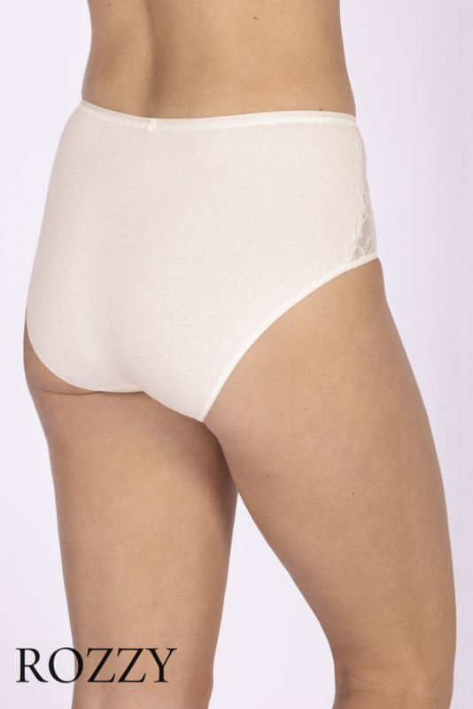 Трусы макси хлопковые Nina Von C Slipboutique 40160880 ванильный