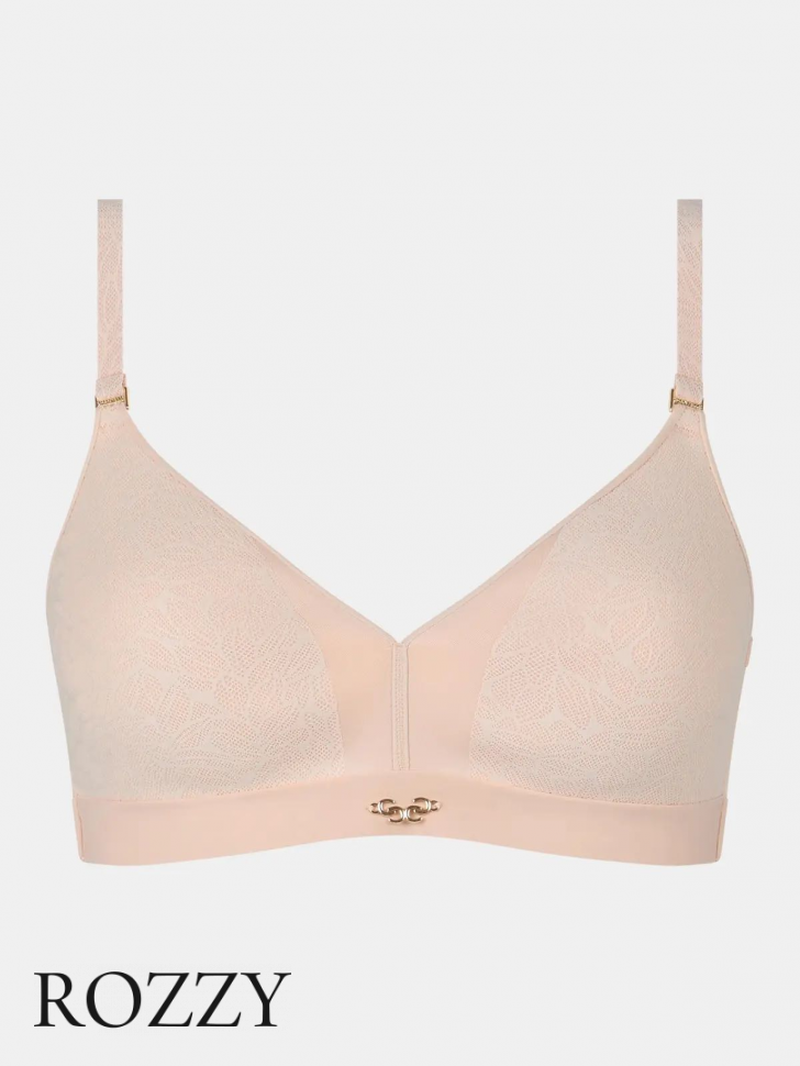 Бюстгальтер спейсер без косточек Chantelle Pure Lace C18IQ9 бежевый