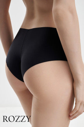 Трусы бразильяна обрезные Nina Von C Secret Soft 91133113 черный