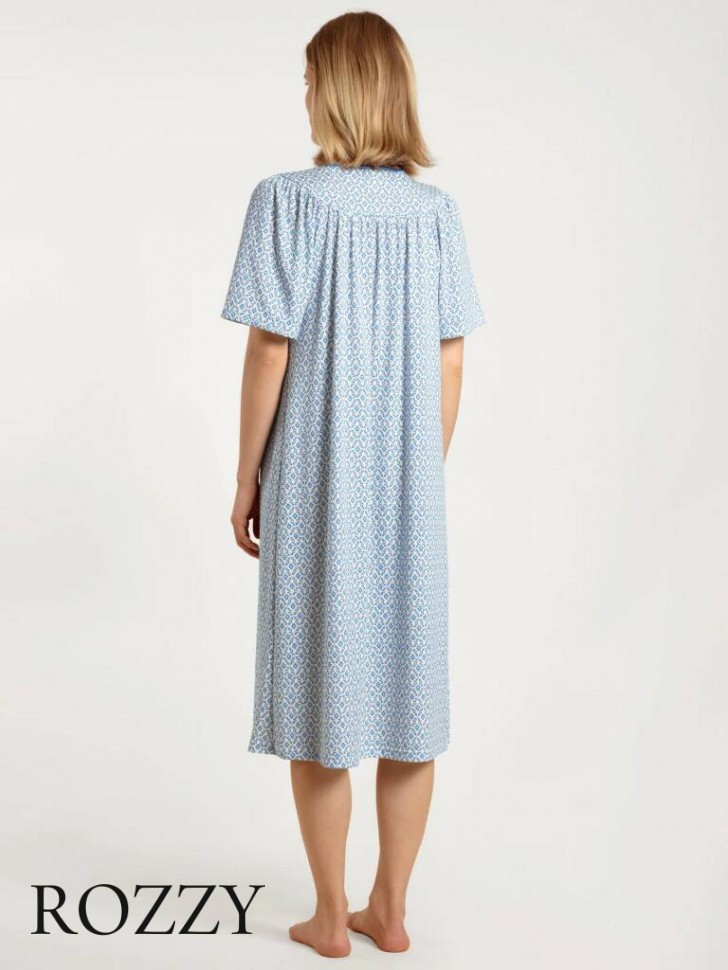 Сорочка хлопковая Calida Soft Cotton 34000 голубой (ocean)