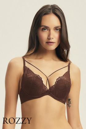 Бюстгальтер Esotiq Korin/89X 43582 шоколадный